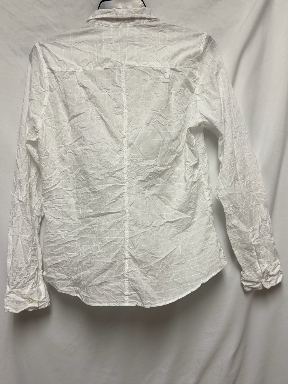 Frank & Eileen Barry Tailored Button-Up Shirt Size S White - Picture 4 of 4